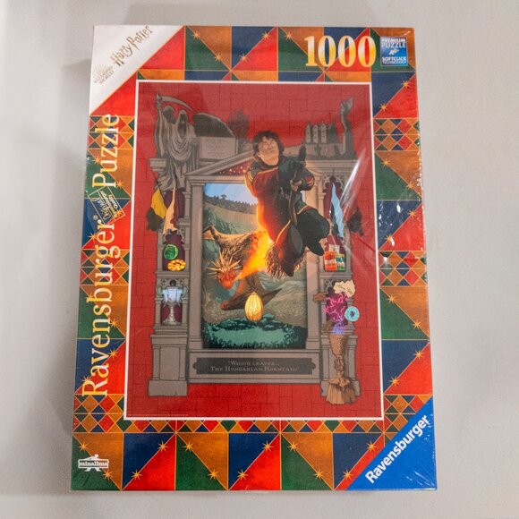 Harry Potter Ravensburger 1000 Piece Puzzle Wizarding World Premium Softlock NIB - Picture 1 of 4